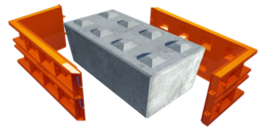 Betonový blok - Lego - Megabeton