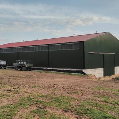 Hala pro skladování sena a slámy – Střeziměřice