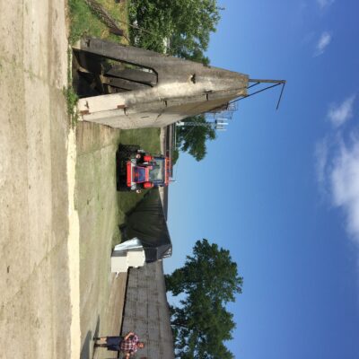 Přepažení silážního žlabu – Bohdaneč