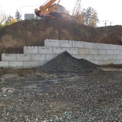 Opěrná stěna – Pribina Přibyslav