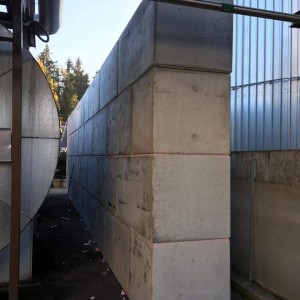 Protipožární stěna – Milín