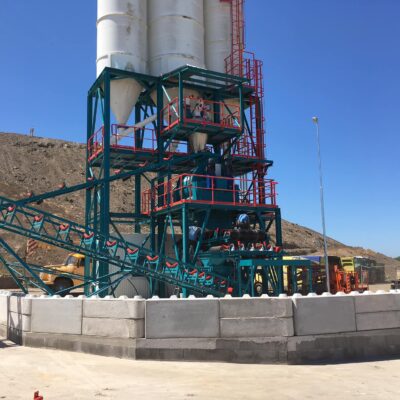 AVE Čáslav – opěrná stěna