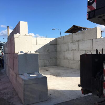 Wotan Forest, a.s. – kóje pro skladování štěpků