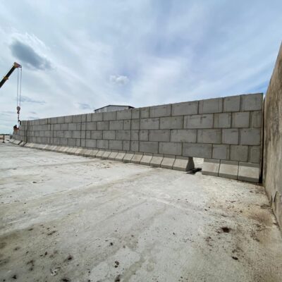 Přepažení silážního žlabu – Skalsko