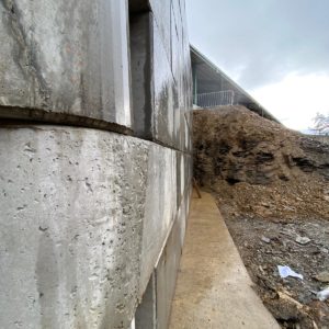 Vysoké n/J – opěrná stěna MegaBeton